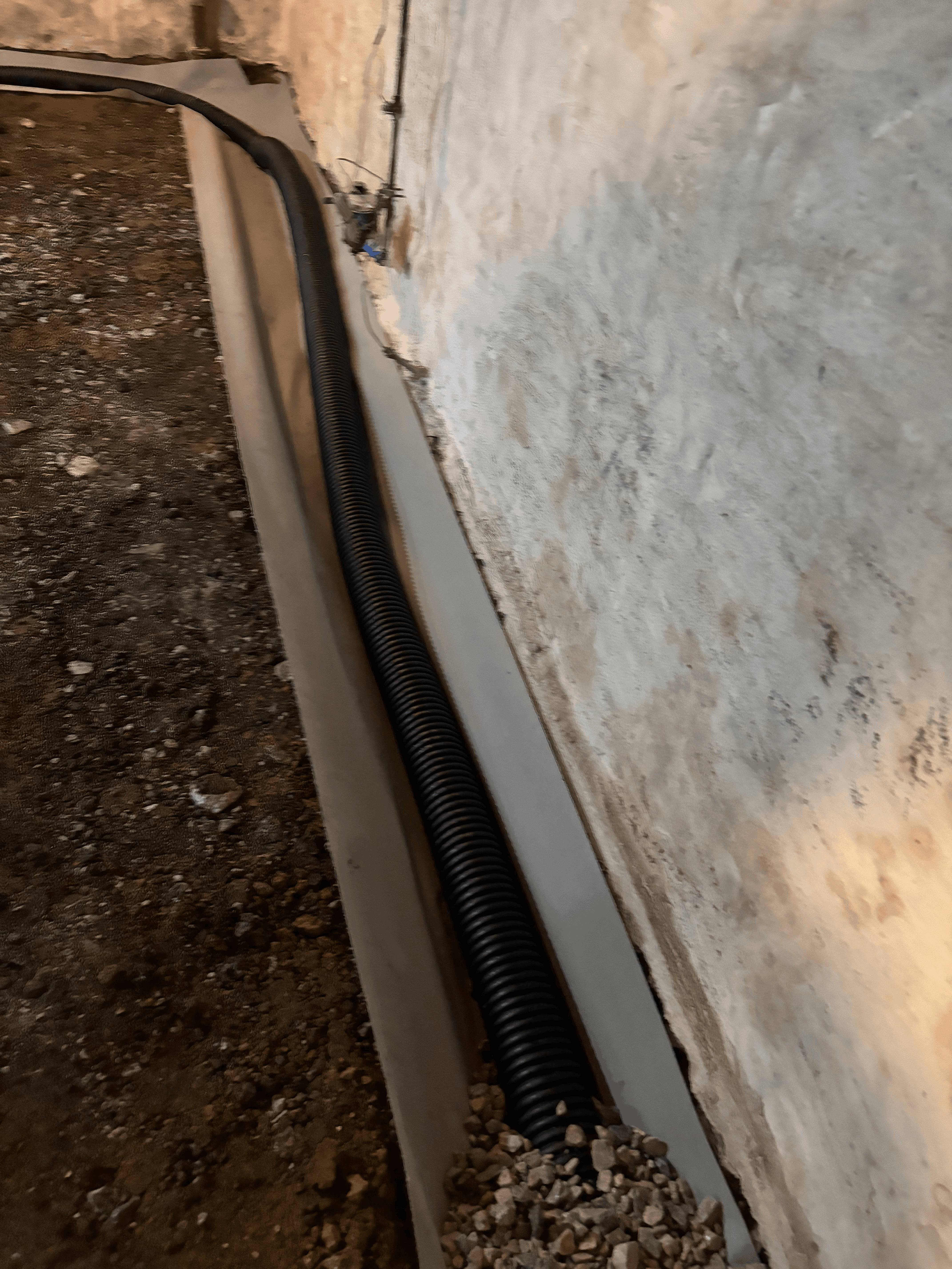 DiGiacomo Construction completed Basement Waterproofing project 2