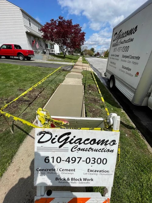DiGiacomo Construction completed Flatwork / Steps project 21