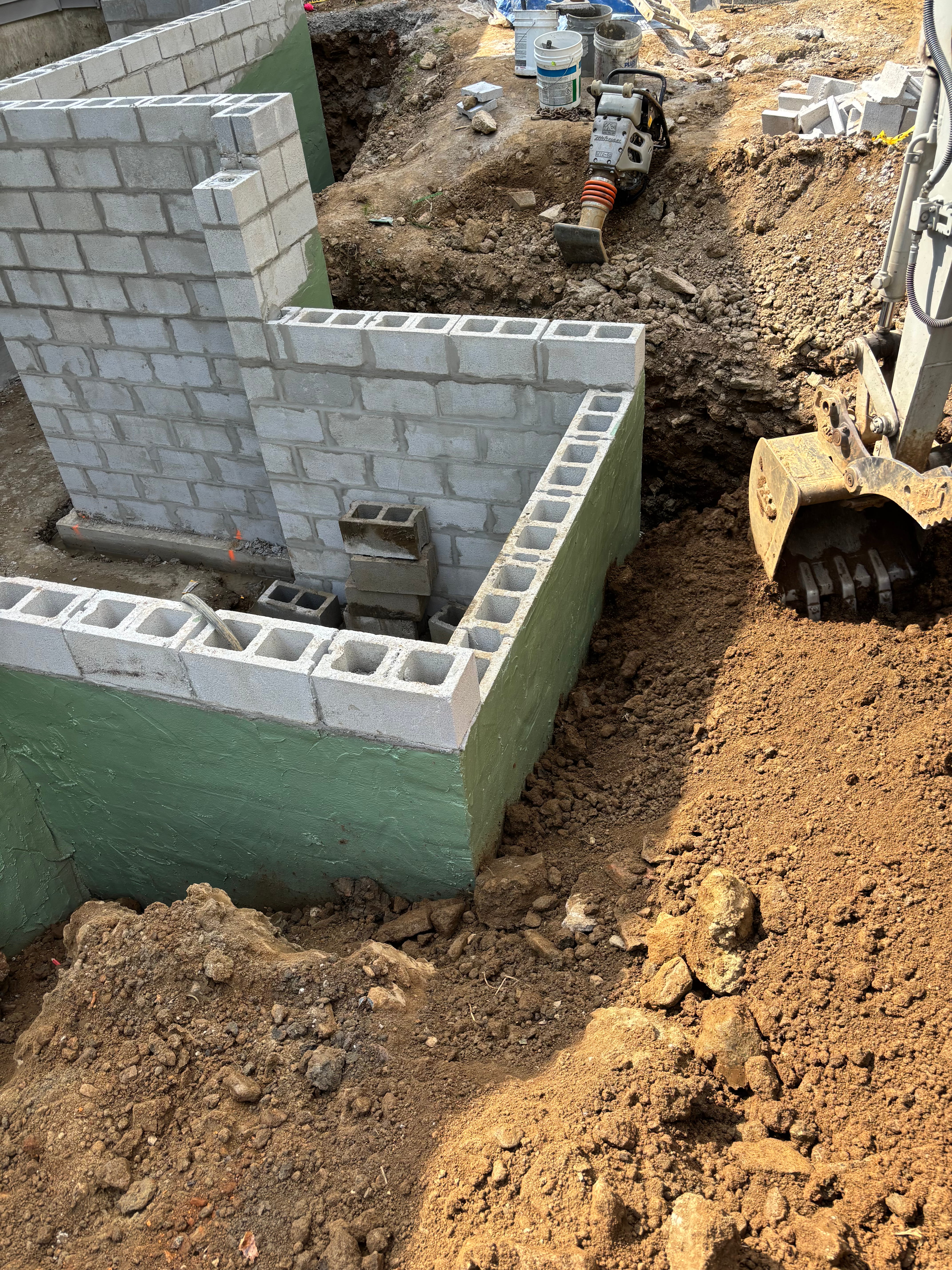 DiGiacomo Construction completed Foundations project 11