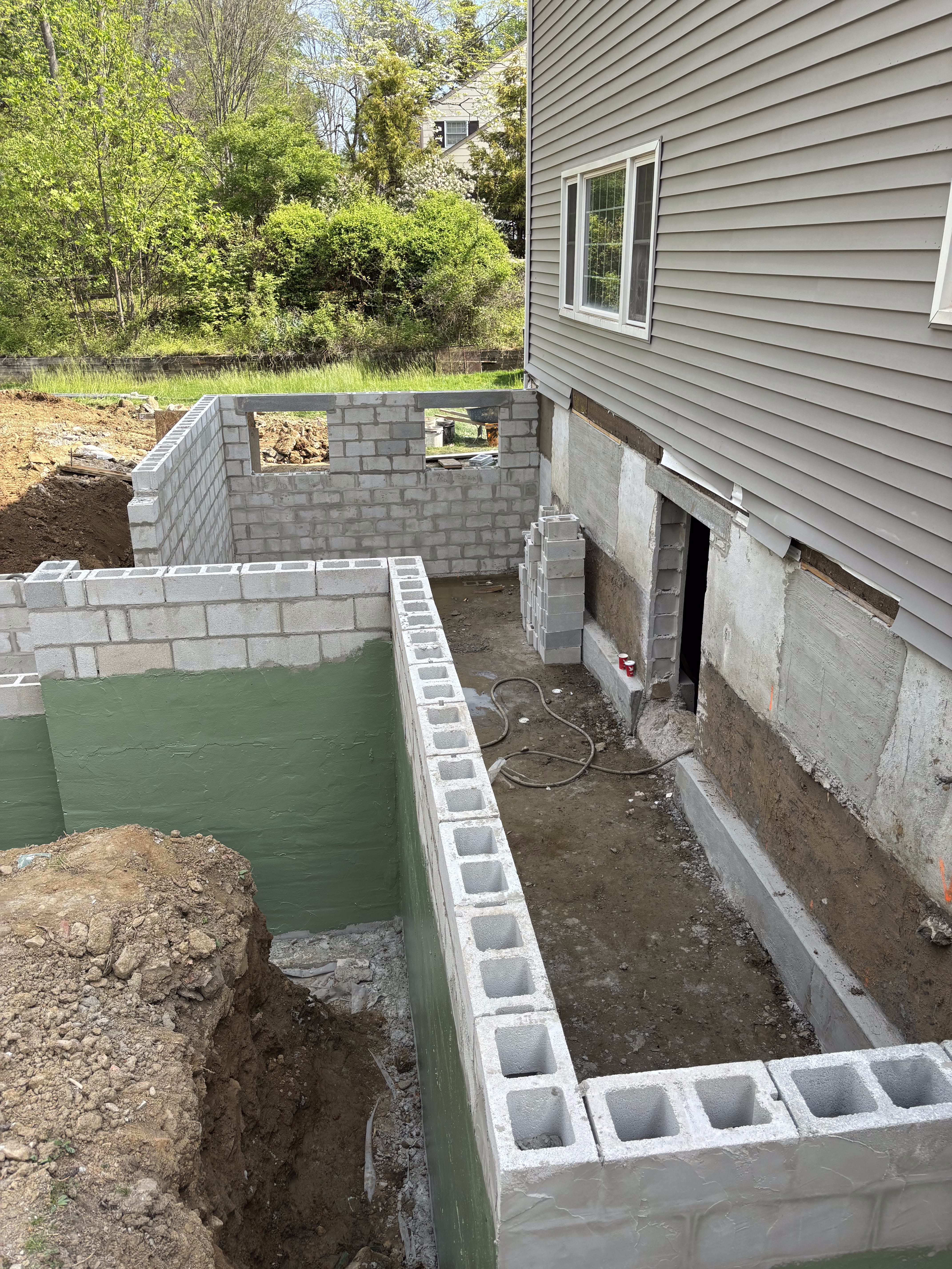 DiGiacomo Construction completed Foundations project 4