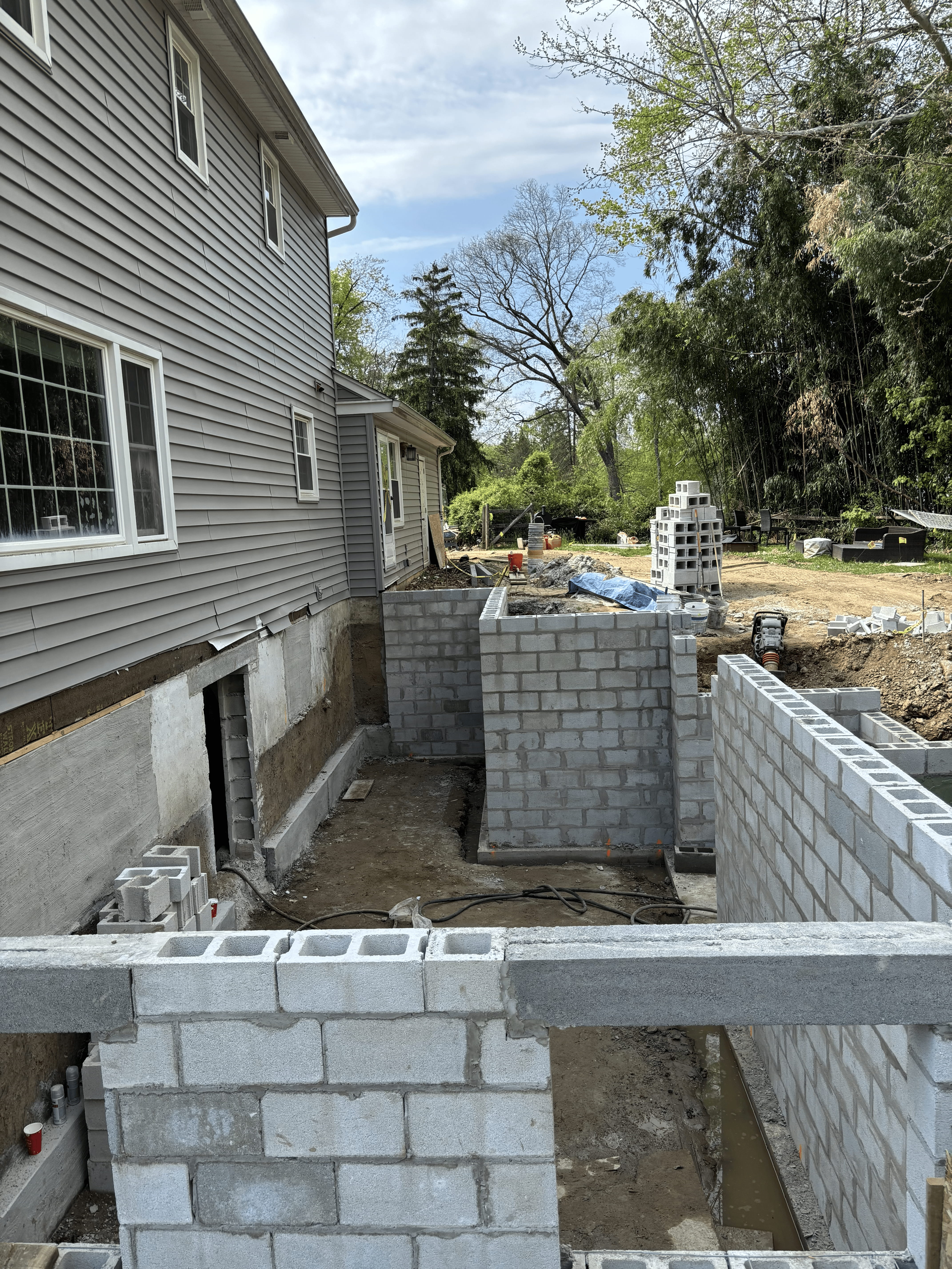 DiGiacomo Construction completed Foundations project 5