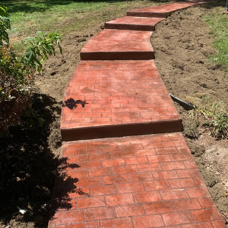 DiGiacomo Construction completed Stamped Concrete project 10