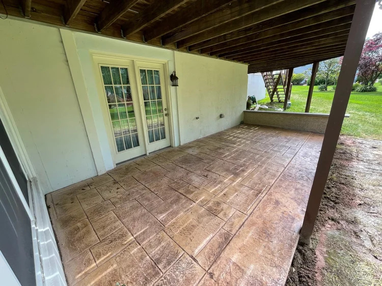DiGiacomo Construction completed Stamped Concrete project 11