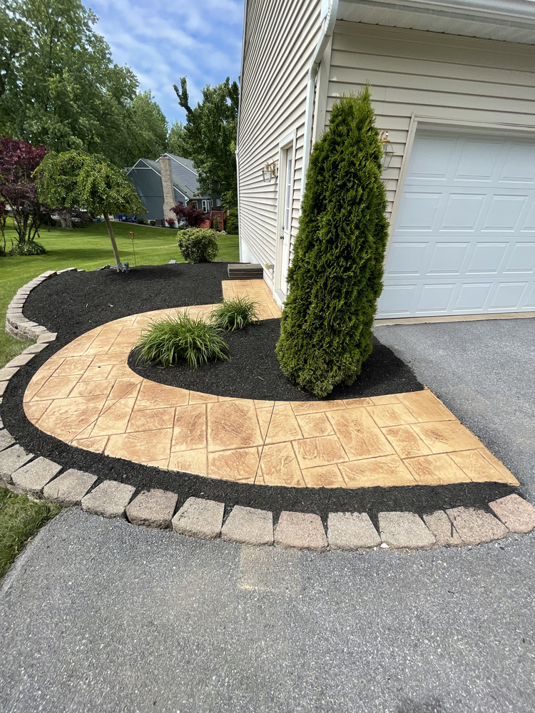DiGiacomo Construction completed Stamped Concrete project 13