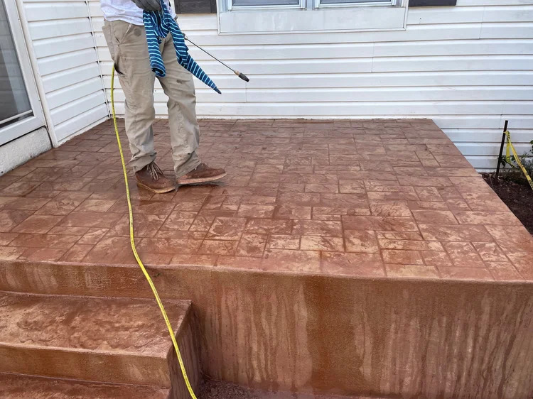 DiGiacomo Construction completed Stamped Concrete project 14