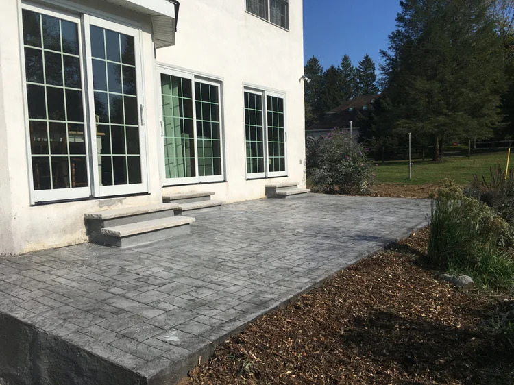 DiGiacomo Construction completed Stamped Concrete project 17