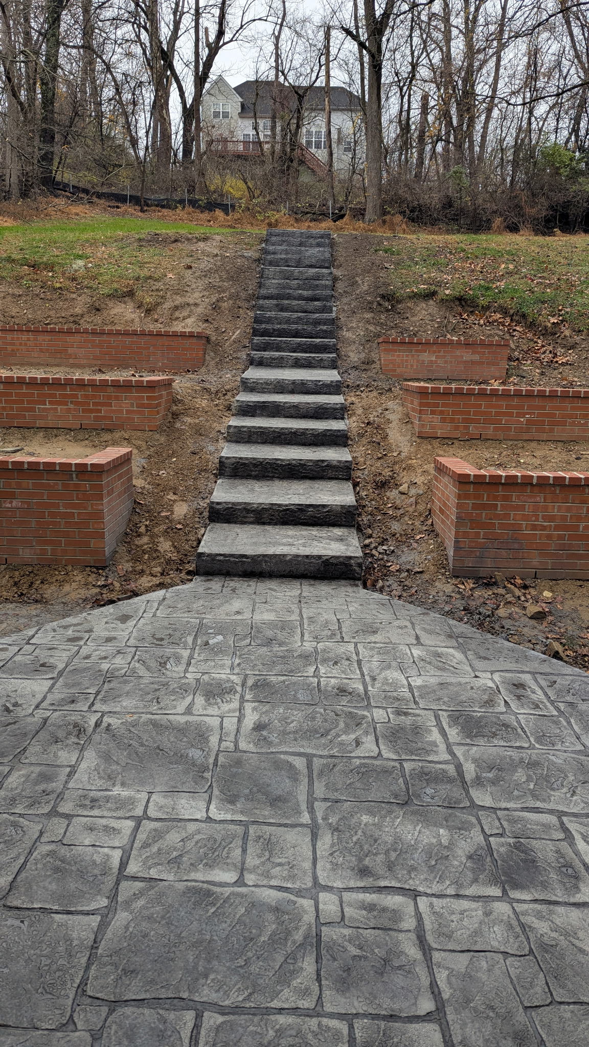 DiGiacomo Construction completed Stamped Concrete project 19