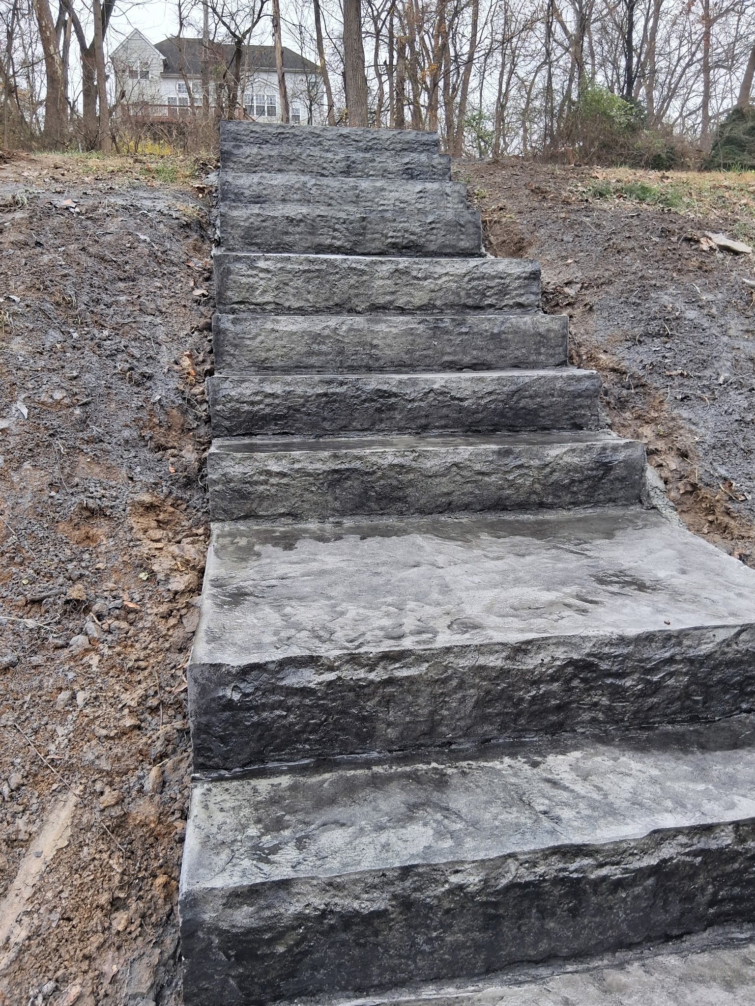 DiGiacomo Construction completed Stamped Concrete project 20