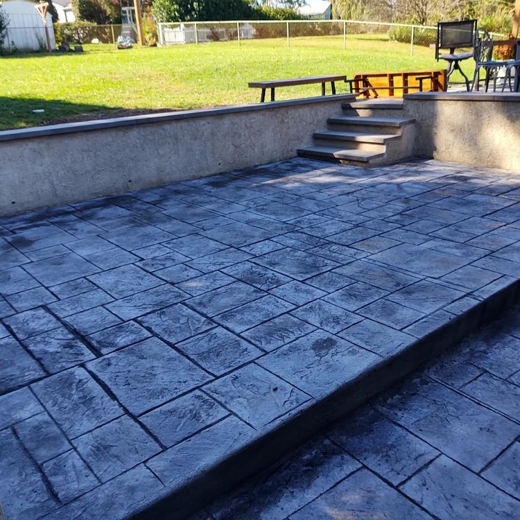 DiGiacomo Construction completed Stamped Concrete project 7